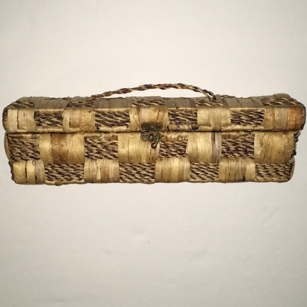 Old Handmade Woven Basket